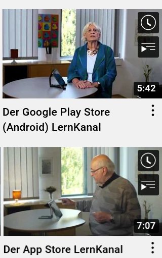 Wissen - App und Playstore Titelseite des Materials