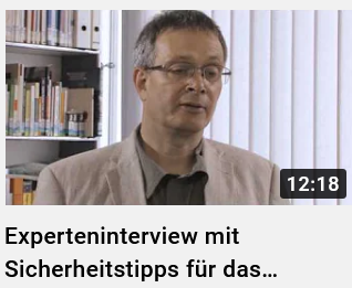 Wissen - Sicherheitstips LernKanal Titelseite des Materials