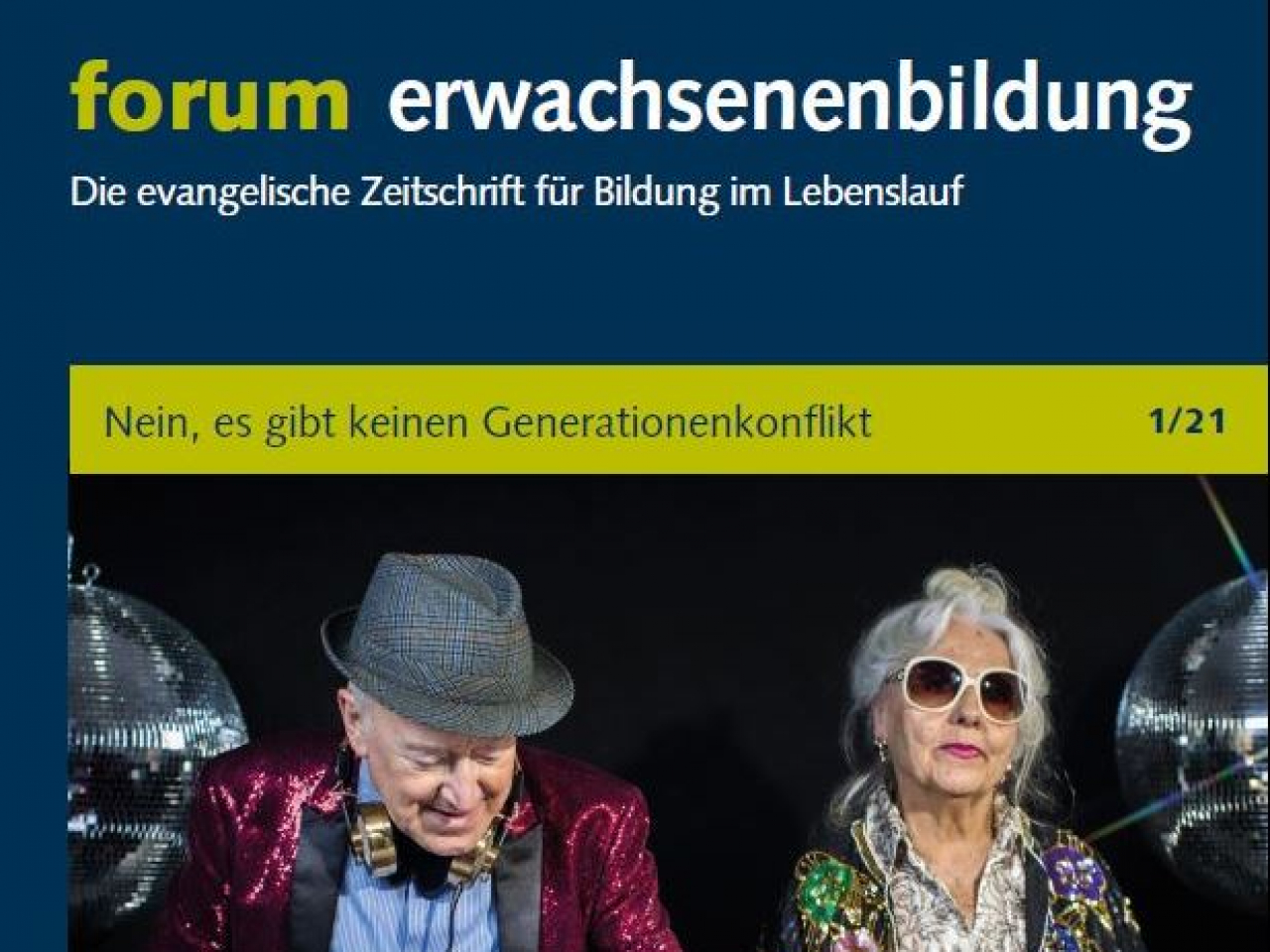 Cover der Ausgabe 1/2021 der Zeitschrift forum Erwachsenenbildung